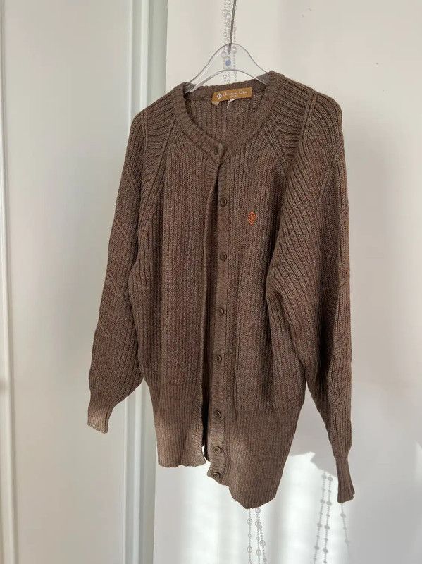 Dior Dior Khaki Women's Cardigan Sweater 0089 Size M / US 6-8 / IT 42-44 - 8 Thumbnail