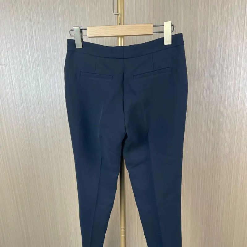 Dior Dior Black Silk Casual Pants for Women 0089 Size 23" - 2 Thumbnail