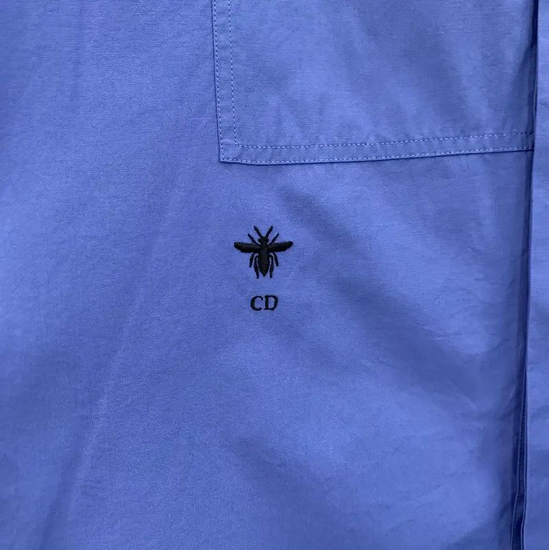 Dior Dior Blue Cotton Women's Shirt Size S 0089 Size S / US 4 / IT 40 - 4 Thumbnail