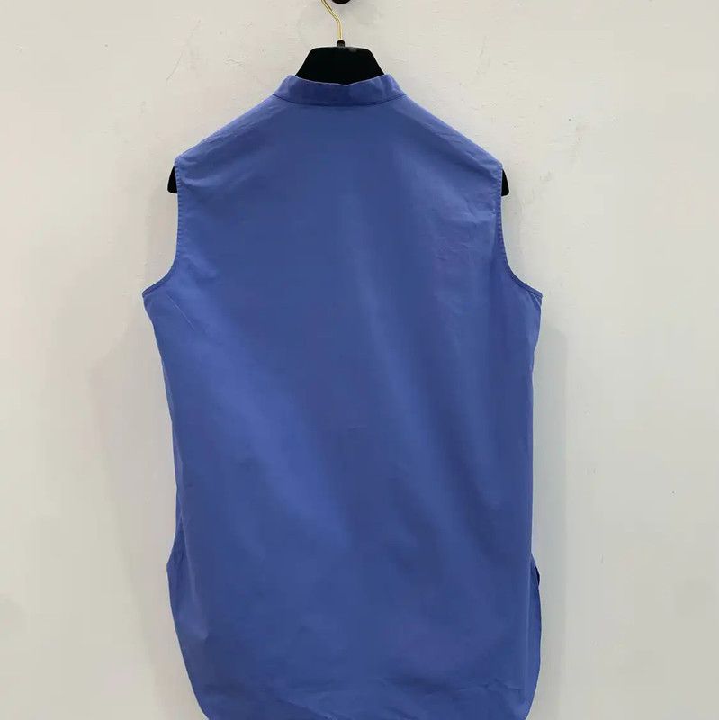 Dior Dior Blue Cotton Women's Shirt Size S 0089 Size S / US 4 / IT 40 - 2 Thumbnail
