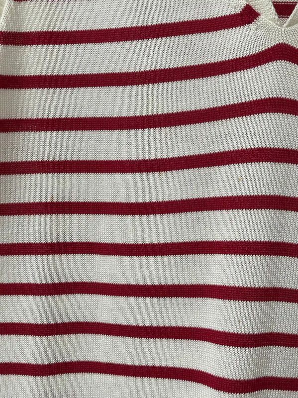 Dior Dior Striped Summer Sleeveless Top for Women 0089 Size ONE SIZE - 6 Thumbnail