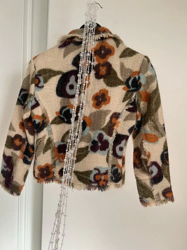 Dior Dior Women's Jacket in Yellow Floral Print 0089 Size M / US 6-8 / IT 42-44 - 8 Thumbnail