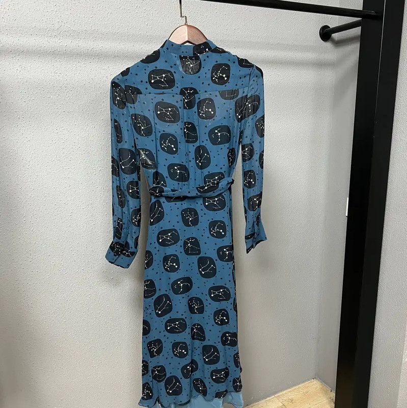Dior Dior Colorful Silk Dress for Women 0089 Size S / US 4 / IT 40 - 2 Thumbnail