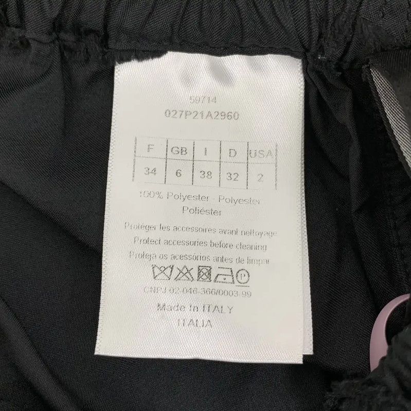 Dior Dior Black Women's Shorts in XXS Size 0089 Size 22" - 7 Thumbnail