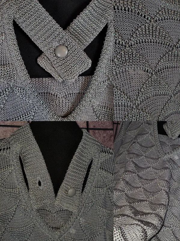 Dior Dior Summer Gray Cotton Blend Top 0089 Size M / US 6-8 / IT 42-44 - 6 Thumbnail