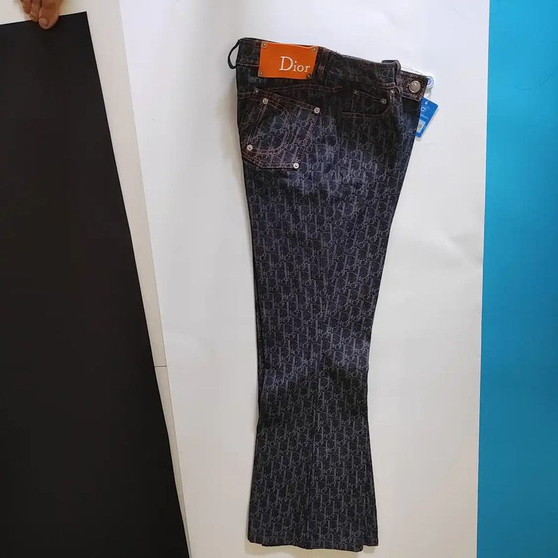 Dior Dior Blue Denim Women's Pants 0089 Size 28" / US 6 / IT 42 - 3 Thumbnail