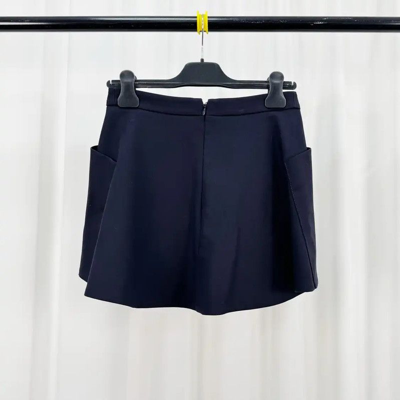 Dior Dior Black Cotton Casual Trousers for Women 0089 Size 28" / US 6 / IT 42 - 4 Thumbnail