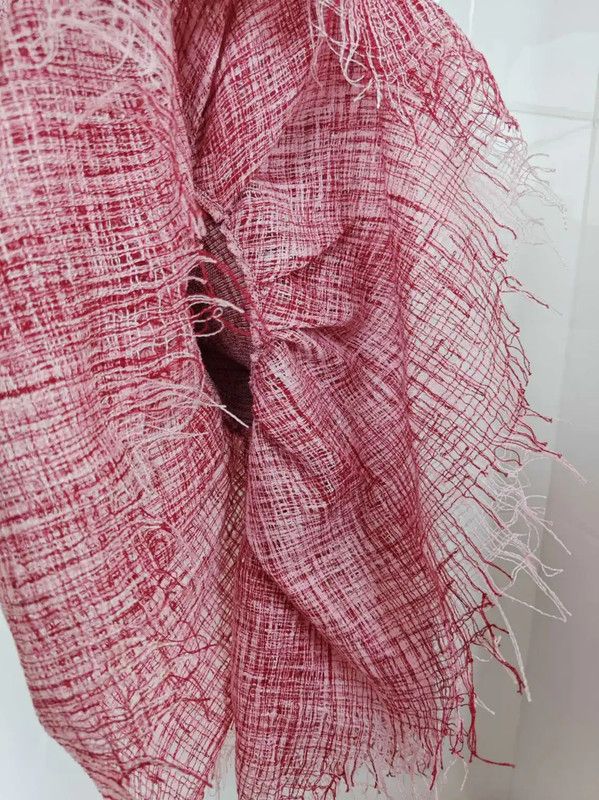 Dior Dior Women's Red Midi Dress with Ruffle Hem 0089 Size S / US 4 / IT 40 - 5 Thumbnail