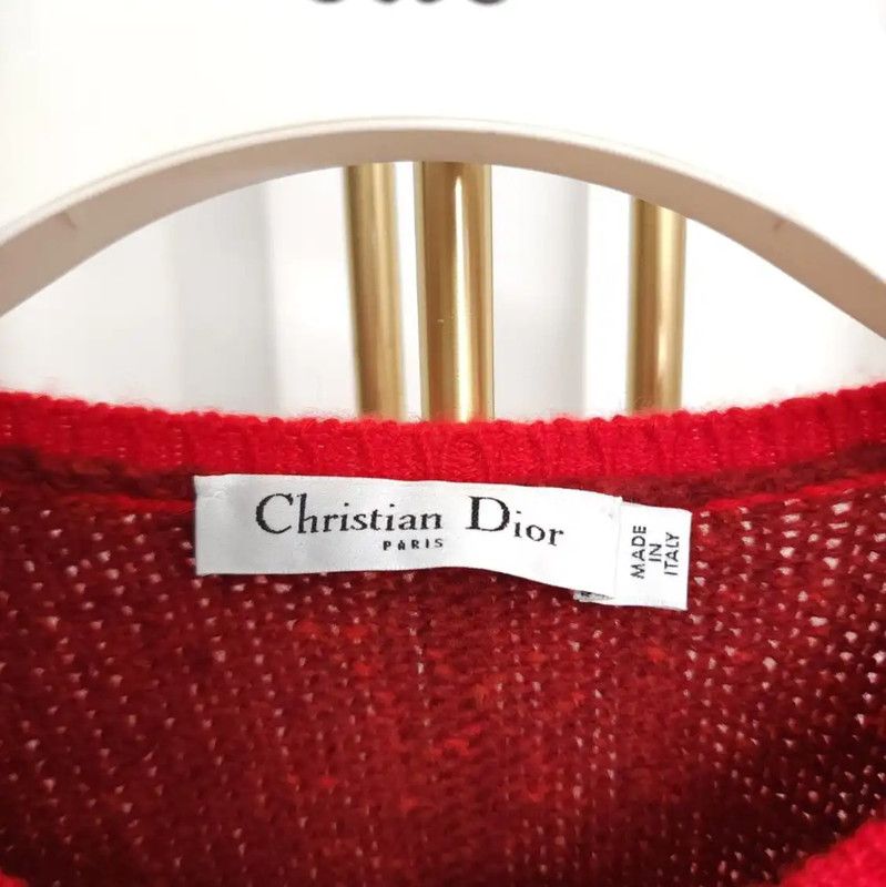 Dior Dior Colorblock Wool Long Sleeve Sweater 0089 Size S / US 4 / IT 40 - 5 Thumbnail