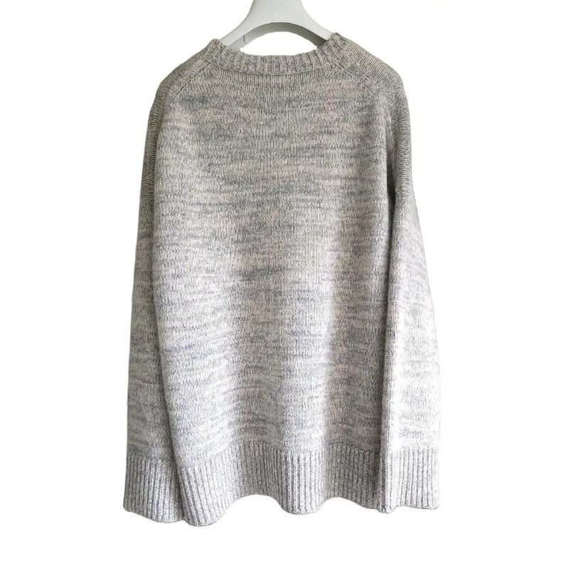 Dior Dior Grey Wool Sweater for Women 0089 Size M / US 6-8 / IT 42-44 - 9 Thumbnail