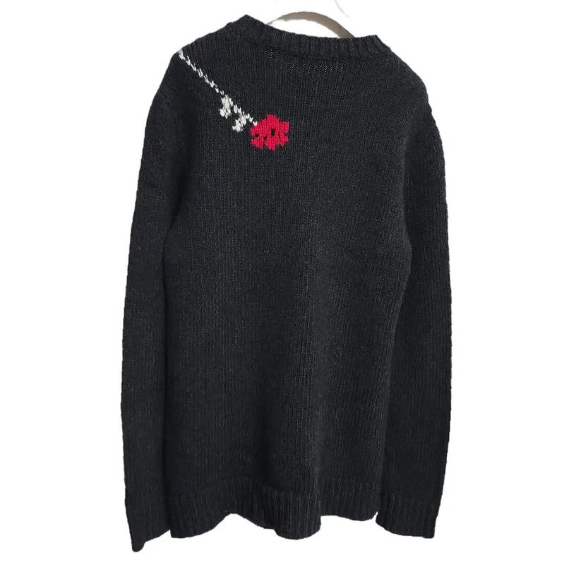 Dior Dior Black Cashmere Long Sleeve Sweater 0089 Size S / US 4 / IT 40 - 3 Thumbnail