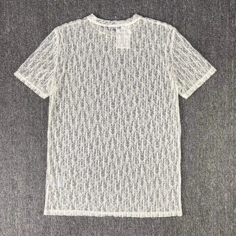 Dior Dior White Sheer Women's T-Shirt Size S 0089 Size S / US 4 / IT 40 - 2 Thumbnail
