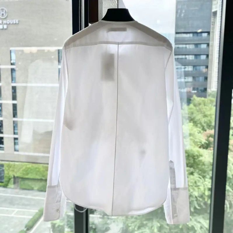 Dior Dior White Cotton Women's Shirt 0089 Size ONE SIZE - 2 Thumbnail