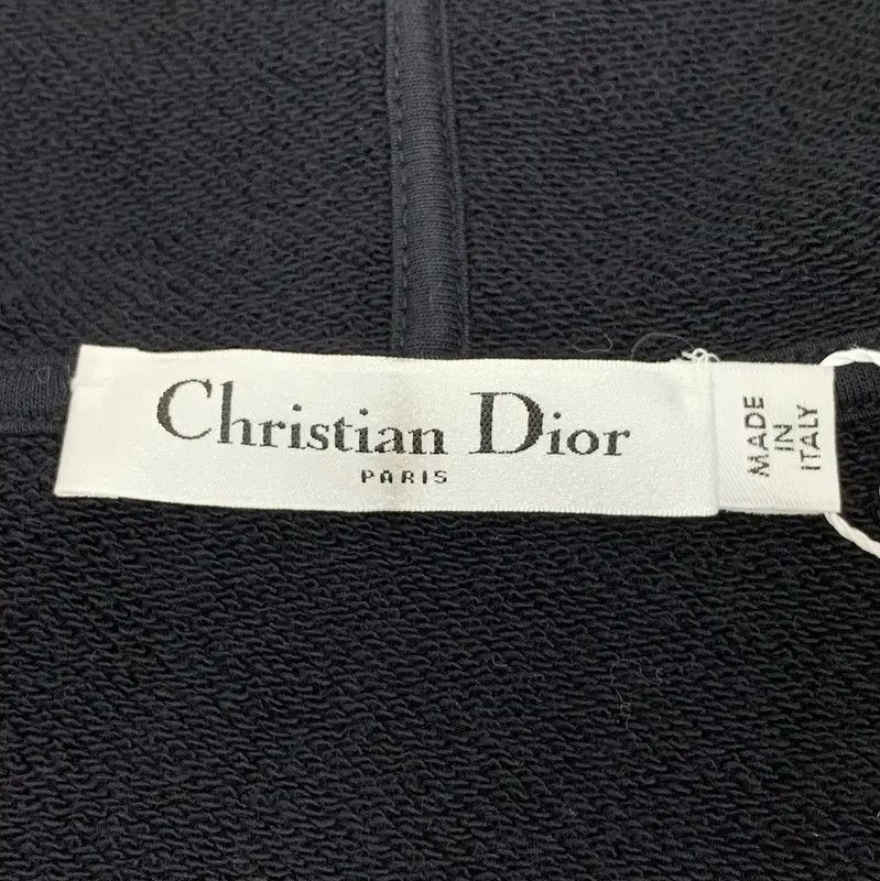 Dior Dior Black Cotton Women's Hoodie 0089 Size S / US 4 / IT 40 - 6 Thumbnail