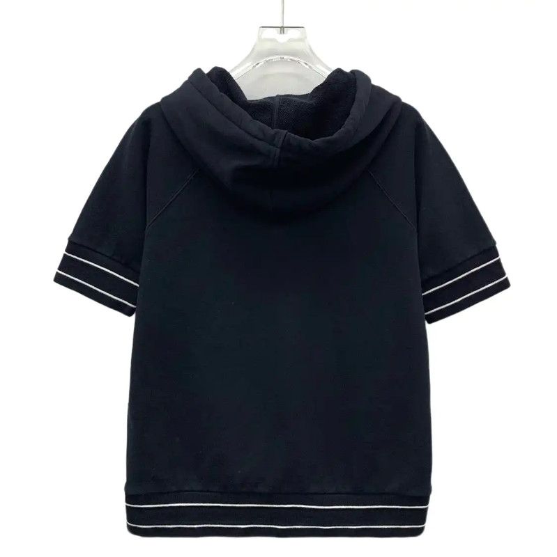 Dior Dior Black Cotton Women's Hoodie 0089 Size S / US 4 / IT 40 - 2 Thumbnail