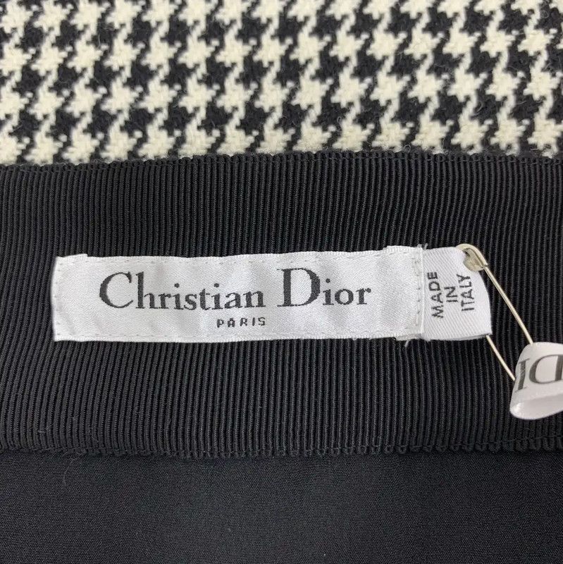 Dior Dior Color Block Wool Midi Skirt 0089 Size 23" - 5 Thumbnail