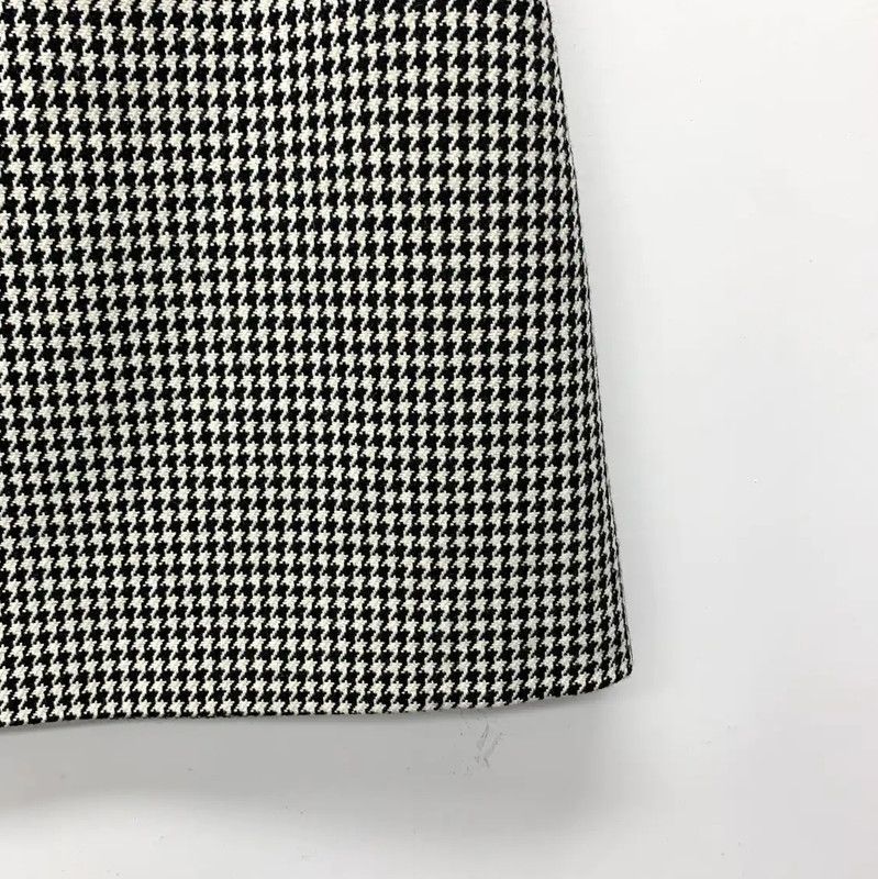 Dior Dior Color Block Wool Midi Skirt 0089 Size 23" - 4 Thumbnail