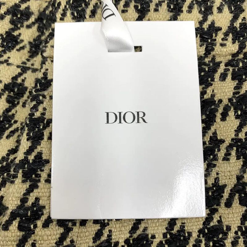 Dior Dior Brown Women's Houndstooth Shorts 0089 Size 23" - 6 Thumbnail