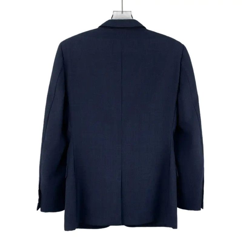 Dior Dior Women's Dark Blue Wool Jacket 0089 Size L / US 10 / IT 46 - 2 Thumbnail