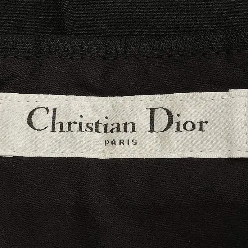 Dior Dior Black Wool Blend Casual Trousers 0089 Size 23" - 5 Thumbnail