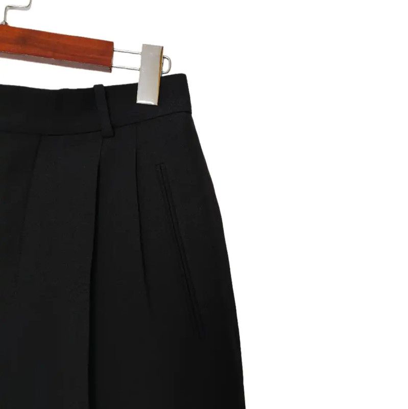 Dior Dior Black Wool Blend Casual Trousers 0089 Size 23" - 3 Thumbnail