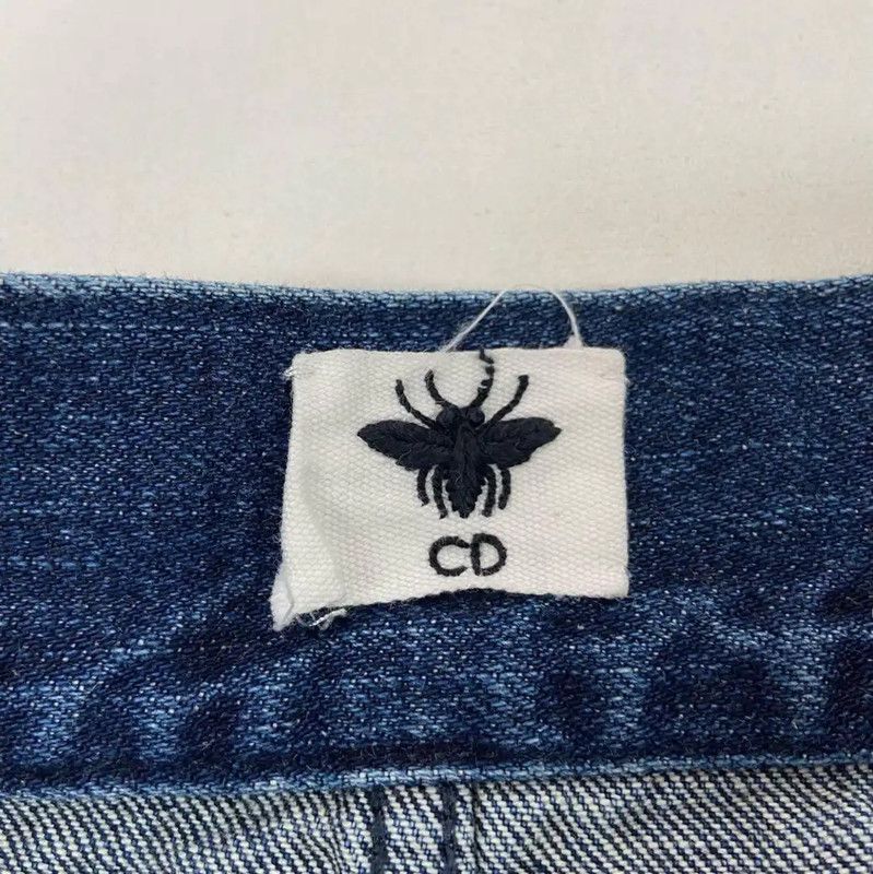 Dior Dior Blue Women's Cotton Denim Pants 0089 Size 23" - 5 Thumbnail