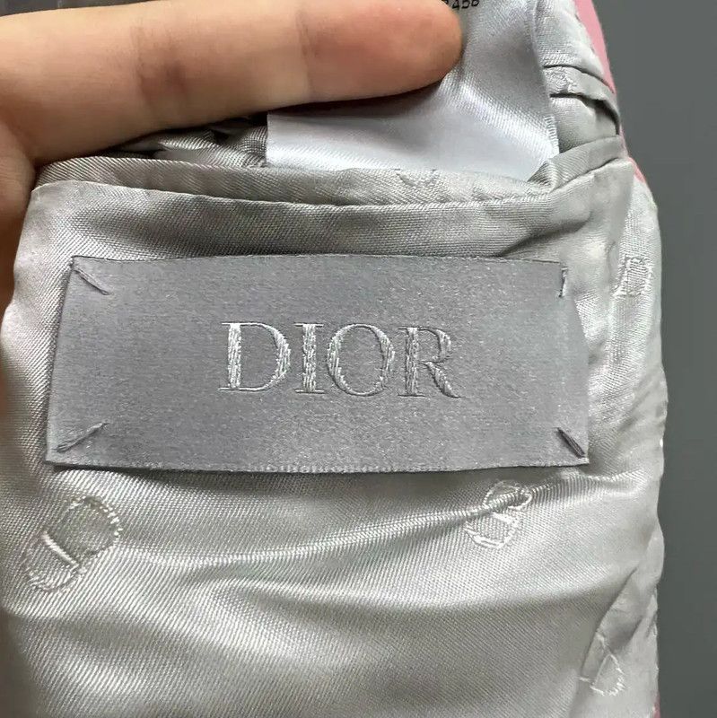 Dior Dior Pink Cotton Women's Jacket for Spring/Fall 0089 Size ONE SIZE - 4 Thumbnail