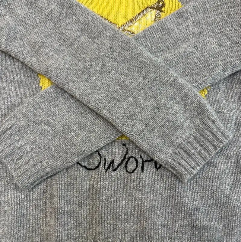 Dior Dior Gray Cashmere Long Sleeve Sweater 0089 Size S / US 4 / IT 40 - 6 Thumbnail