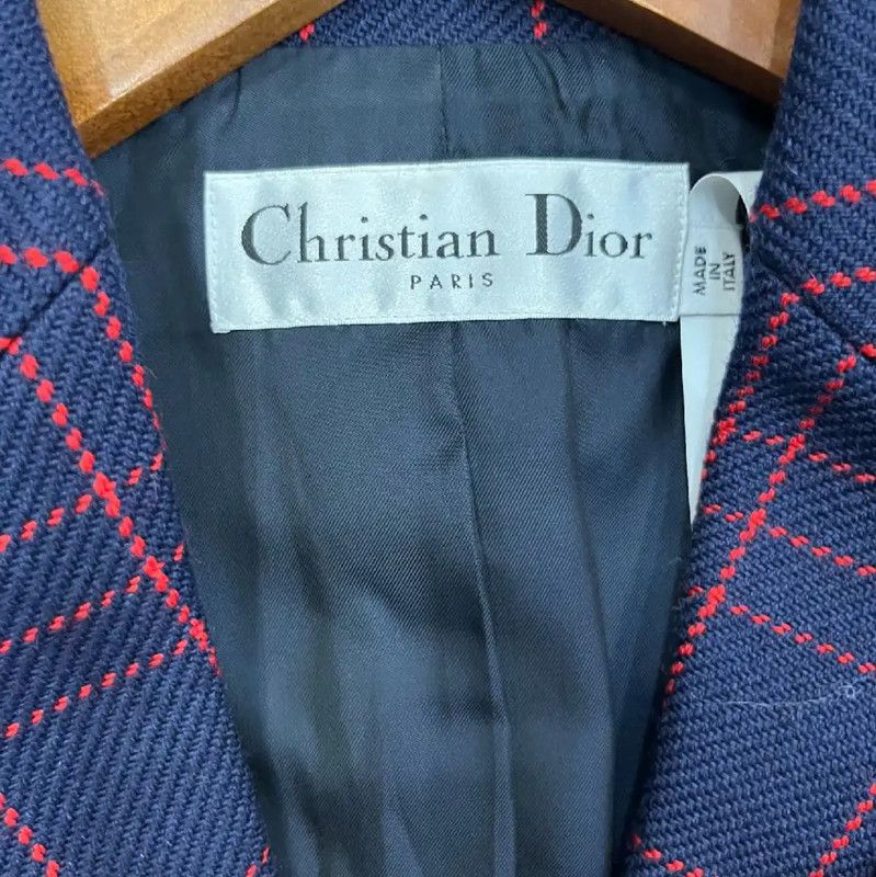 Dior Dior Wool Women's Jacket in Deep Blue 0089 Size XS / US 0-2 / IT 36-38 - 3 Thumbnail