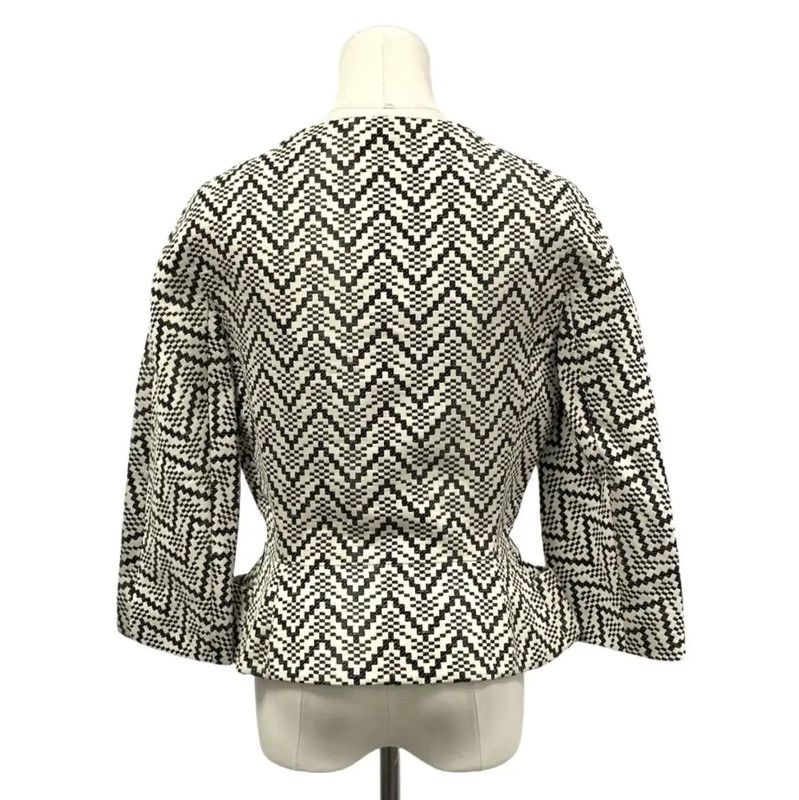 Dior Dior Cream Cotton Women's Jacket 0089 Size L / US 10 / IT 46 - 2 Thumbnail