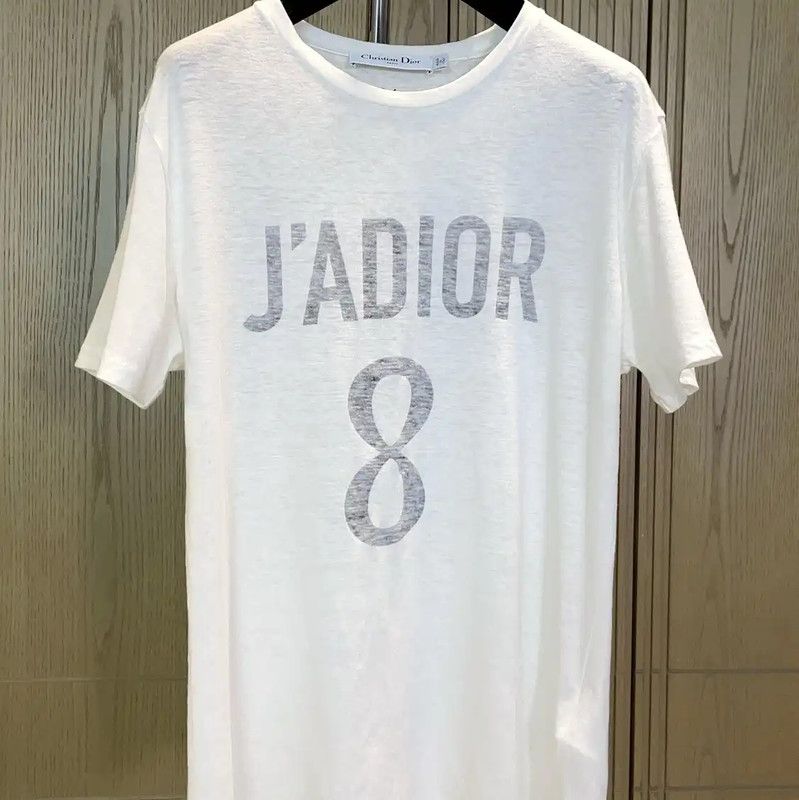 Dior Dior Summer White Short Sleeve T-Shirt 0089 Size S / US 4 / IT 40 - 4 Thumbnail