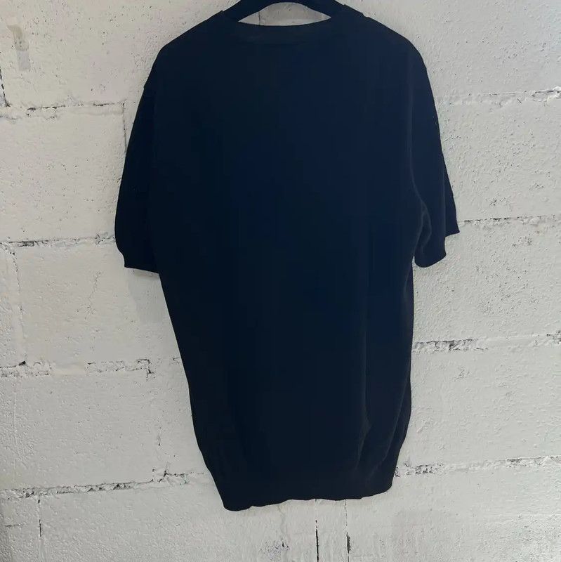 Dior Dior Black Cotton Women's T-Shirt 0089 Size L / US 10 / IT 46 - 2 Thumbnail