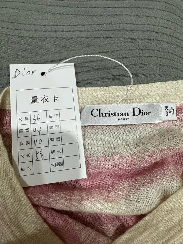 Dior Dior Striped Knit Sweater for Women 0089 Size S / US 4 / IT 40 - 4 Thumbnail