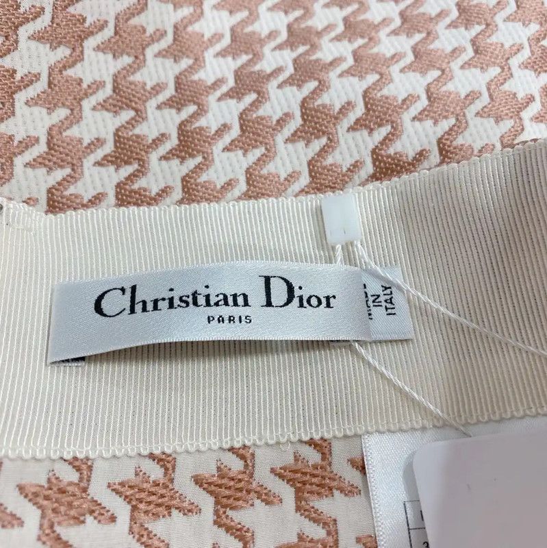 Dior Dior Pink Cotton A-Line Skirt for Women 0089 Size 23" - 5 Thumbnail