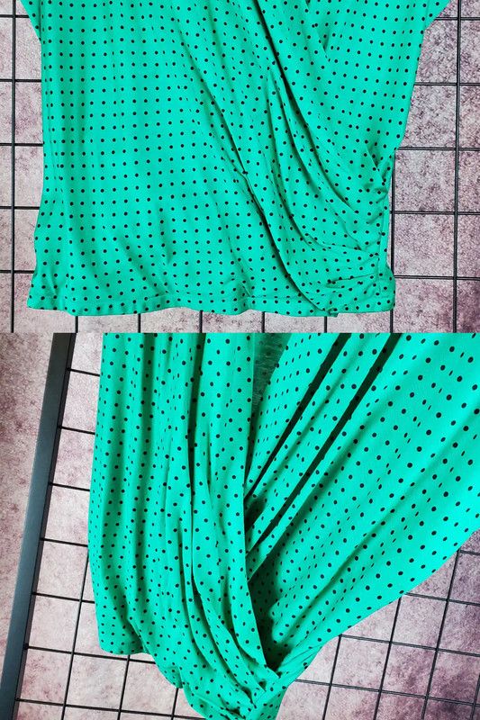 Dior Dior Summer Green Polka Dot Short Sleeve T-shirt 0089 Size M / US 6-8 / IT 42-44 - 8 Thumbnail