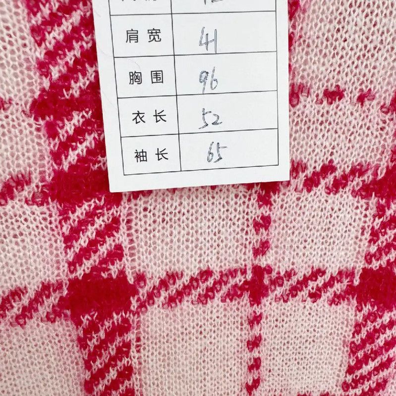 Dior Dior Pink Wool Long Sleeve Sweater 0089 Size S / US 4 / IT 40 - 3 Thumbnail