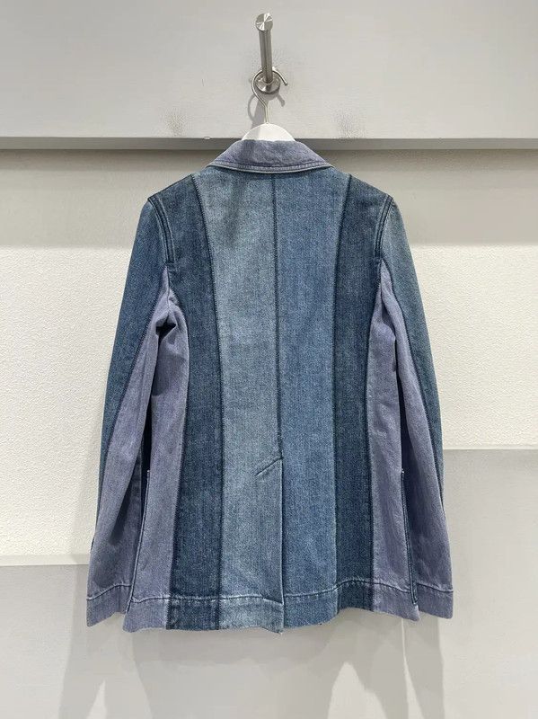 Dior Dior Blue Cotton Patchwork Jacket for Women 0089 Size ONE SIZE - 2 Thumbnail