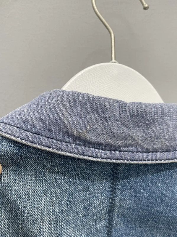 Dior Dior Blue Cotton Patchwork Jacket for Women 0089 Size ONE SIZE - 6 Thumbnail