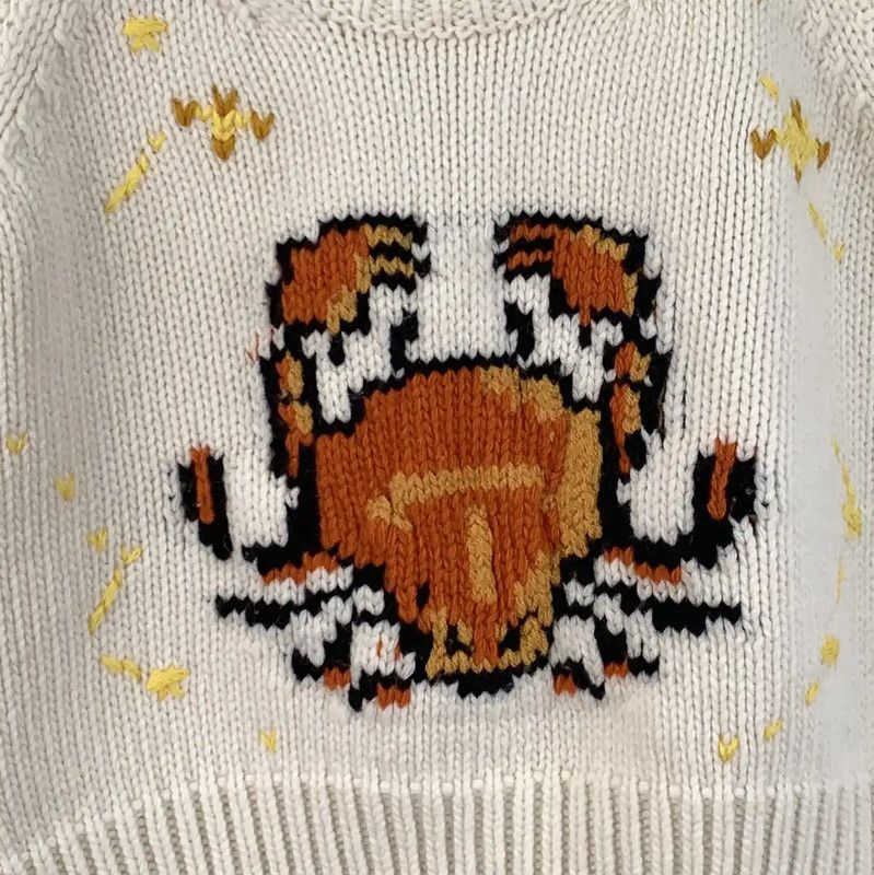 Dior Dior Women's Knit Sweater with Crab Design 0089 Size XS / US 0-2 / IT 36-38 - 4 Thumbnail