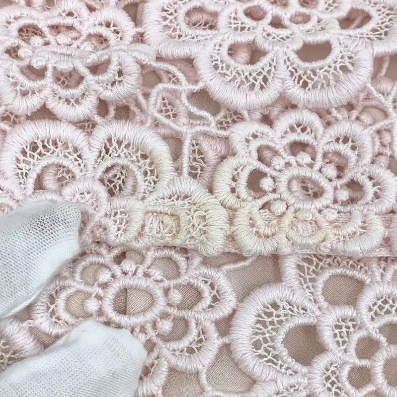 Dior Dior Pink Cotton Peplum Dress for Women 0089 Size XS / US 0-2 / IT 36-38 - 7 Thumbnail