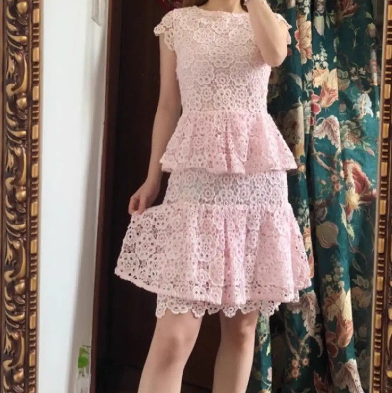 pink flower wedding dress Romantic Poofy Pink Floral Wedding Dresses Off the Shoulder Ball Gown   shinydress