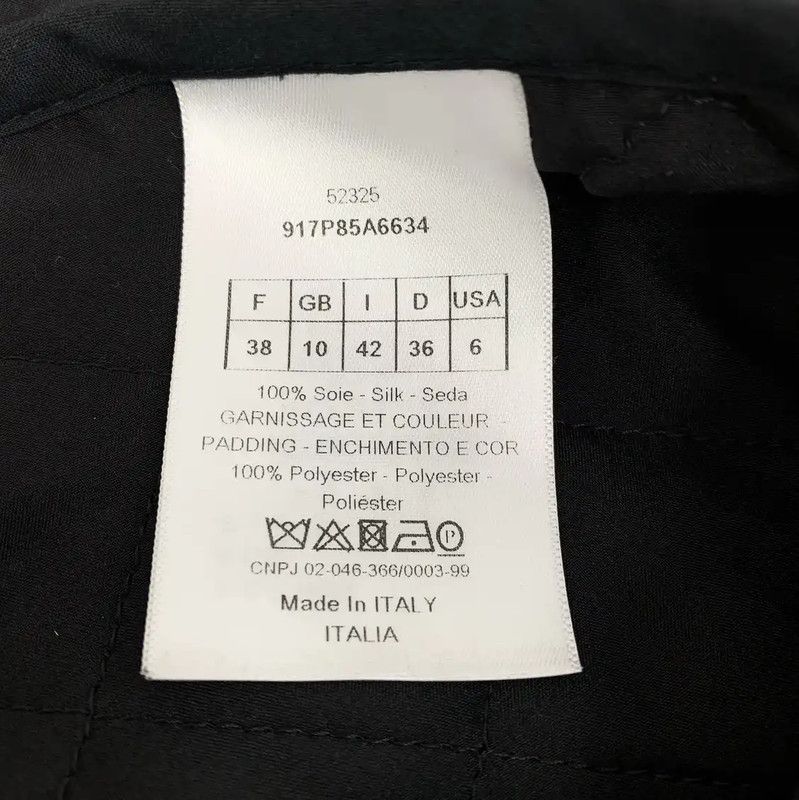 Dior Dior Black Silk Women's Shorts 0089 Size 23" - 6 Thumbnail