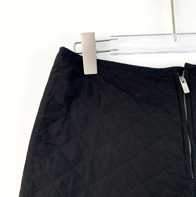 Dior Dior Black Silk Women's Shorts 0089 Size 23" - 3 Thumbnail