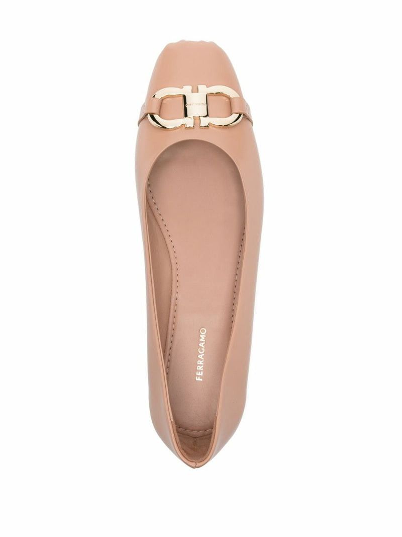 Salvatore Ferragamo Ferragamo Gancini Ballet Flats SIZE 9 Size ONE SIZE - 4 Thumbnail