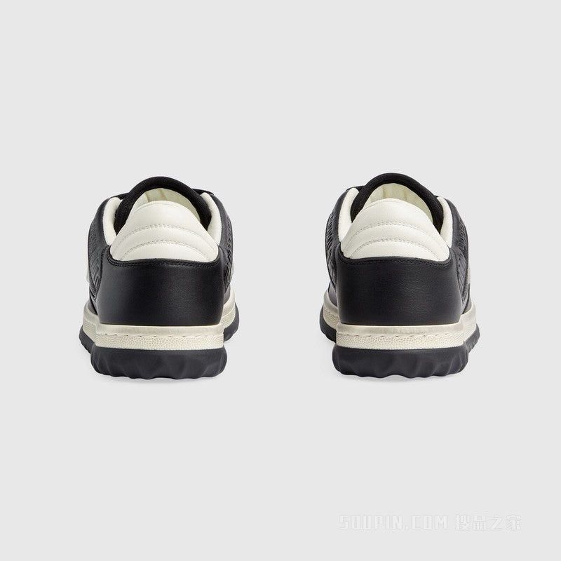 Gucci Gucci MAC80 Leather Sneakers SIZE 35.5 Size ONE SIZE - 3 Thumbnail