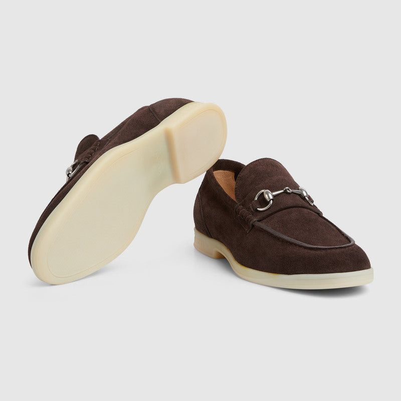 Gucci Gucci Horsebit Suede Loafers SIZE 9 Size ONE SIZE - 4 Thumbnail