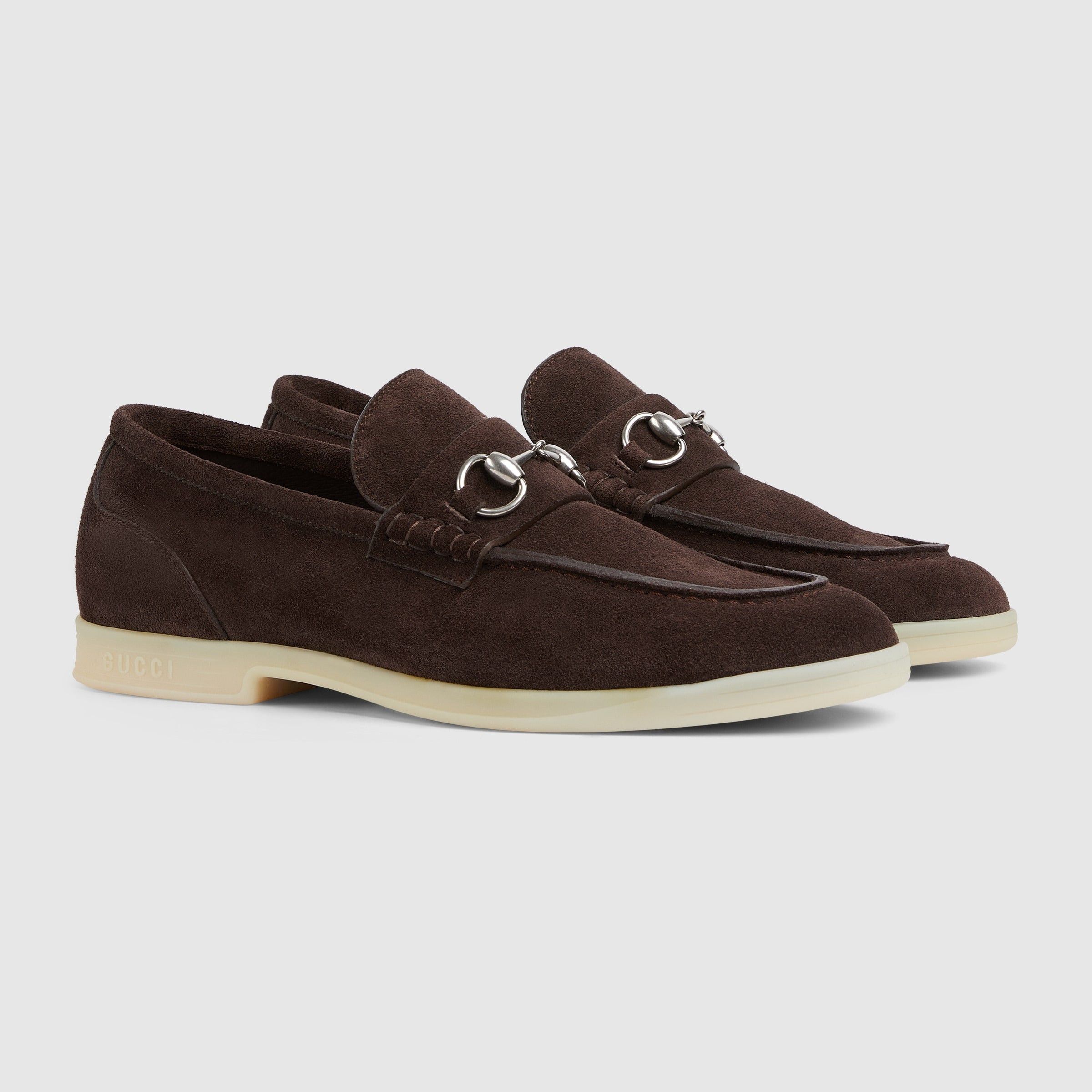 Gucci Gucci Horsebit Suede Loafers SIZE 12 Size ONE SIZE - 2 Thumbnail