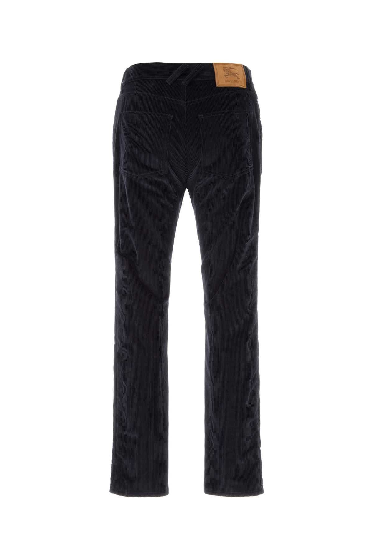 Burberry Dark Blue Corduroy Pant Size US 31 - 2 Thumbnail