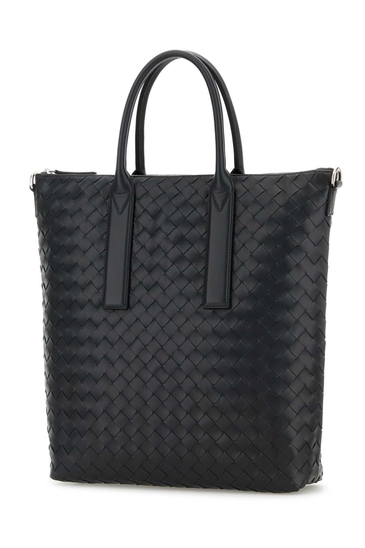 Bottega Veneta Graphite Leather North-South Shopping Bag Size ONE SIZE - 2 Thumbnail