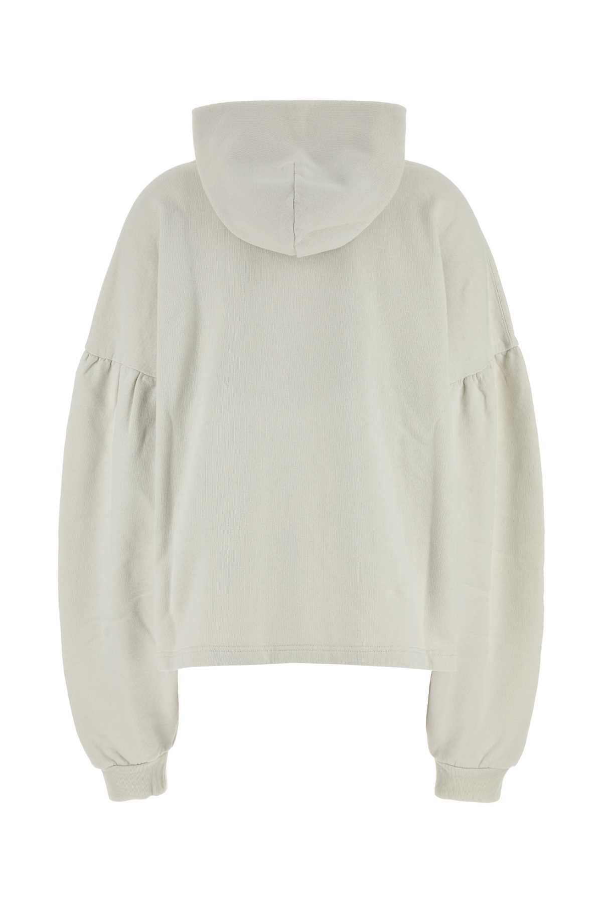 Balenciaga Chalk Cotton Oversize Sweatshirt Size L / US 10 / IT 46 - 2 Thumbnail